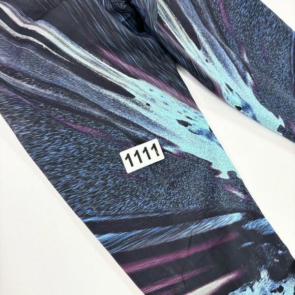 Lululemon Leggings Womens 4 Multi-Color Abstract Full-Length Mid-Rise Activewear - Picture 9 of 9